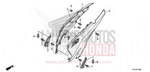 HOUSSE DE CARROSSERIE SH150ADH de 2017